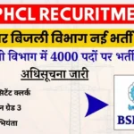 BSPHCL Technician Recruitment 2024. All information write gray background colour and text colour is black, white, blue and one logo for BSPHCL Technician Department
