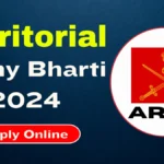 join Indian Army 2024 TA Army Bharti Rally 2024 this image is show one logo for TA Army Bharti Rally 2024 and background colour is black and yellow.